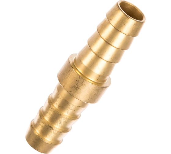 Изображение товара Штуцер двусторонний соединительный 2 шт елка под шланг 10 мм STELS 57070