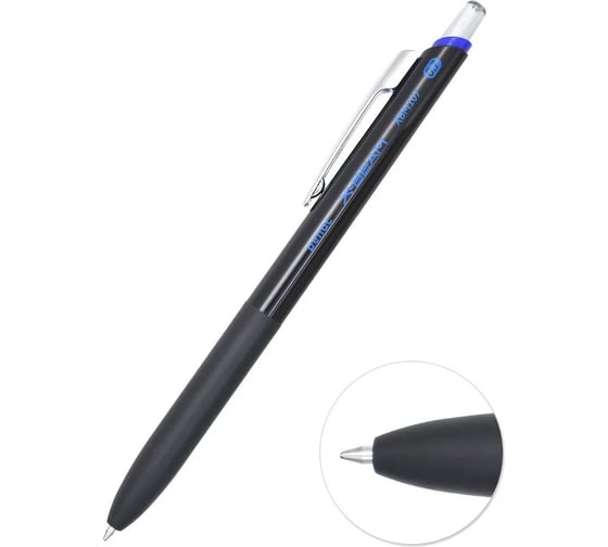 Изображение товара Шариковая ручка Penac x-beam xbm 107 0.7мм синяя, металлический клип, 3шт BP0207-BL/03-3B