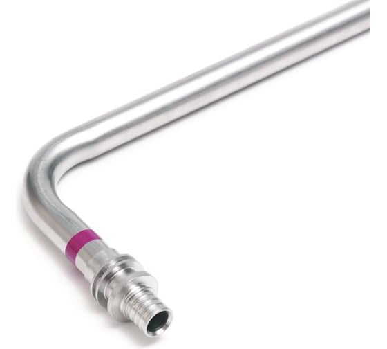 Изображение товара Г-образная трубка Rehau 16 длина трубки мм-250 нержавеющая сталь 12662421001