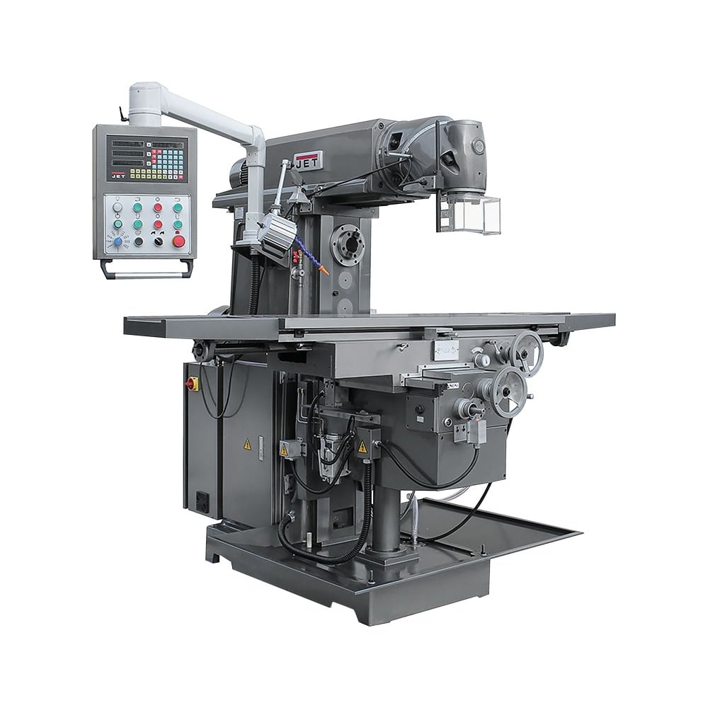 Изображение товара Вертикально-фрезерный станок JET JUM-1464VHXL DRO 4000 Вт 380 В промышленный