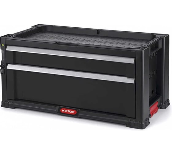 Изображение товара Ящик для инструментов Keter 2 DRAWERS TOOL CHEST SYSTEM блок из 2 секций 237790