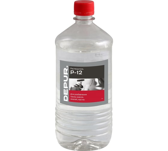 Изображение товара Растворитель DEPUR Р-12 бутылка ПЭТ 1 л DPR5191