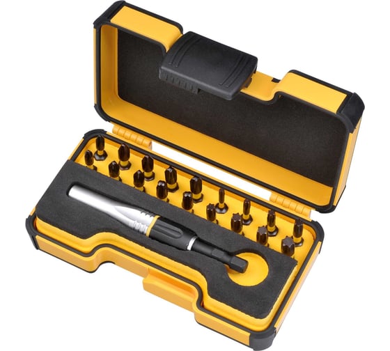 Изображение товара Набор бит ударных PZ/PH/Tx Impact с держателем бит Impact в кейсе, 19 предметов Felo 02071946