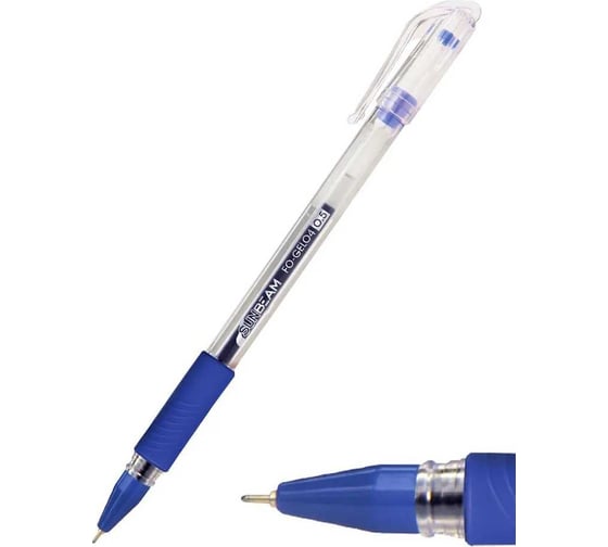 Изображение товара Гелевая ручка Flexoffice sunbeam синяя, 1шт FO-GEL04/41-В