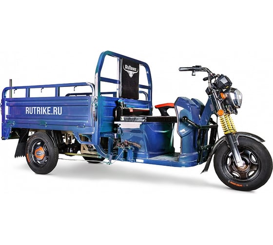 Изображение товара Трицикл RUTRIKE Гибрид 1500 60V1000W, синий 021345-1967