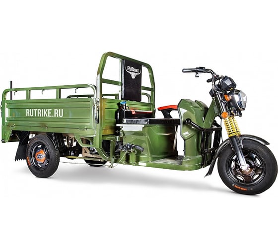 Изображение товара Трицикл RUTRIKE Гибрид 1500 60V1000W, зеленый 021345-1966