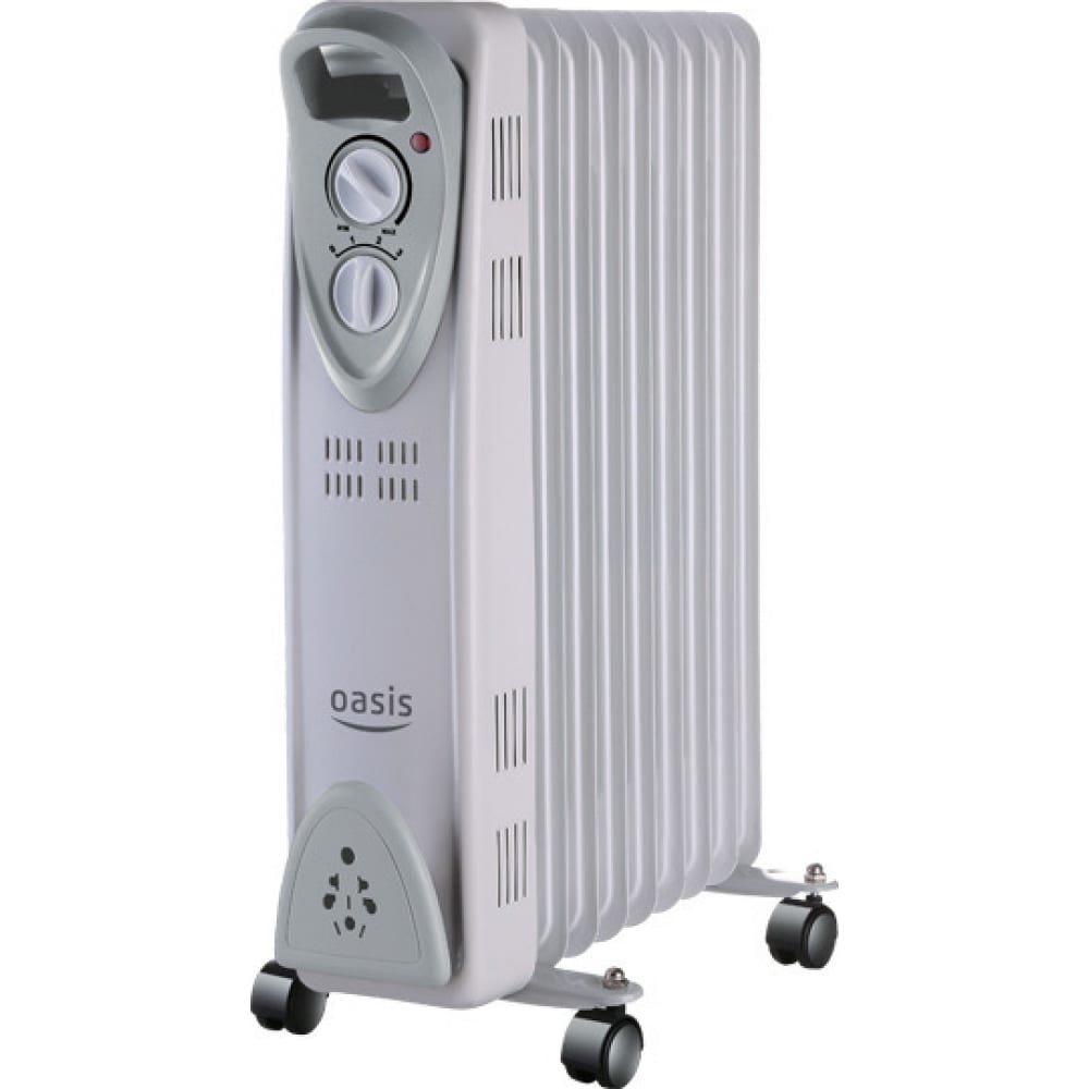 Масляный радиатор OASIS тепловентилятор oasis ls 20 b white