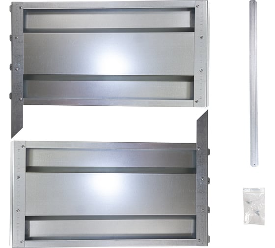 Изображение товара Бортики для грядок, высота 36 см, в упаковке 2 шт. Delta-Park GU70Zn 3001041