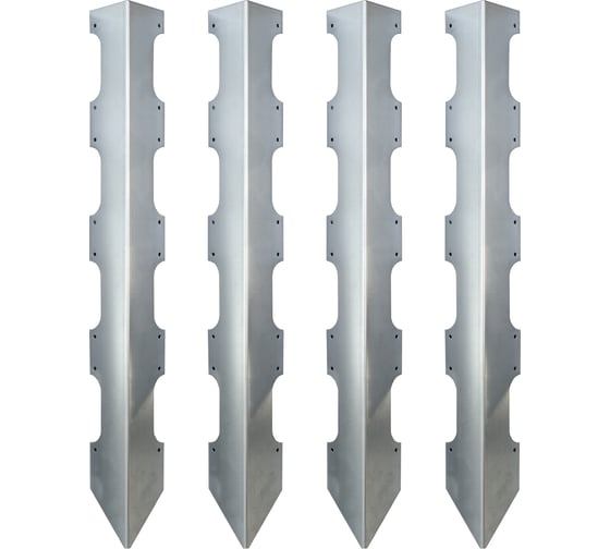 Изображение товара Колышки для деревянных грядок, в упаковке 4 шт. Delta-Park CB60-4Zn 3003004