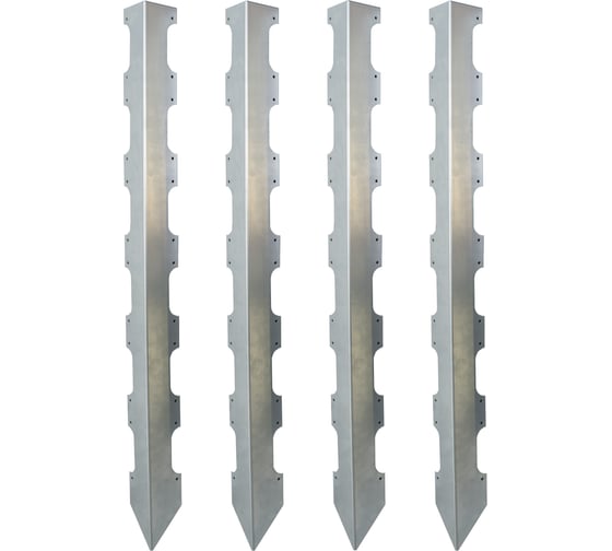 Изображение товара Колышки для деревянных грядок Delta-Park CB90-6Zn 4 шт. 3003006