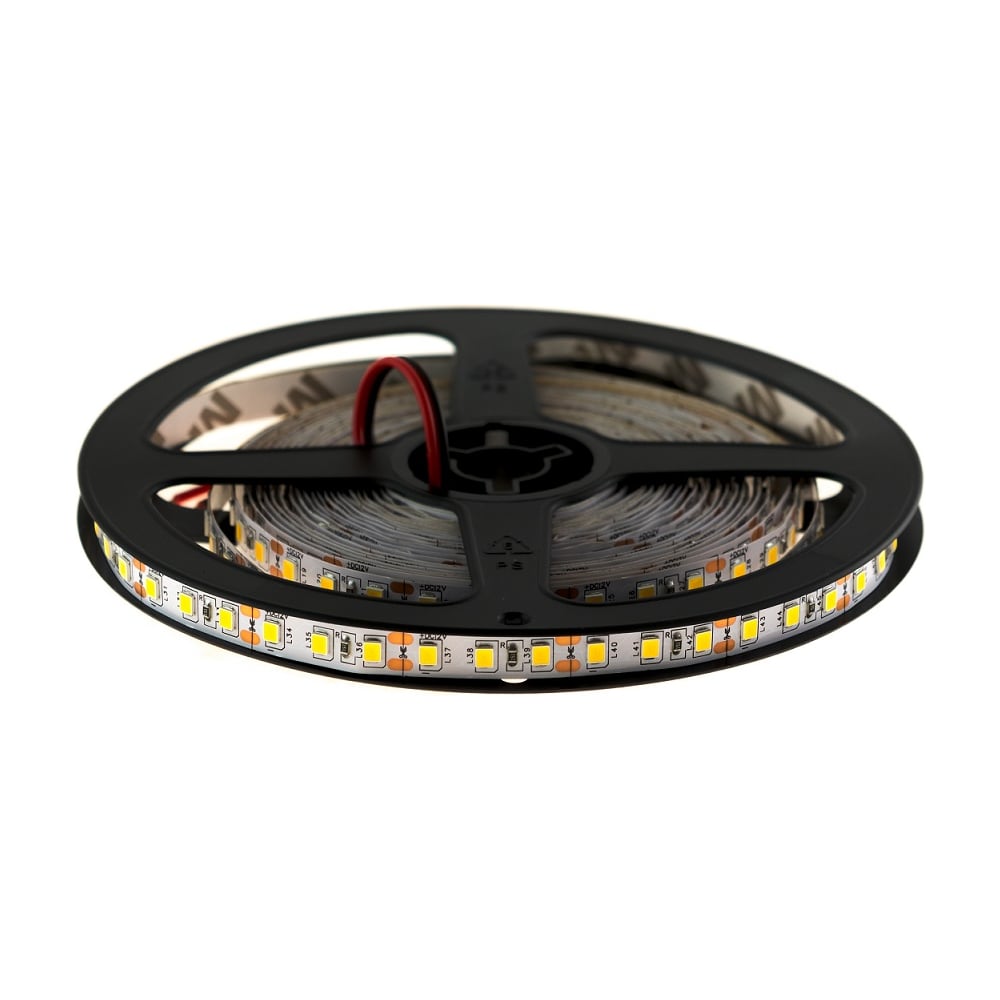 фото Светодиодная лента urm 2835-120led-12v-9,6w, 18-20lm-3000k-ip22-8mm с15047