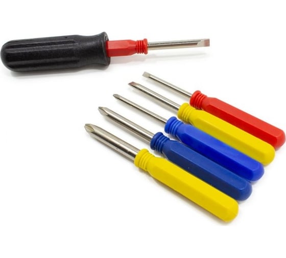 Изображение товара Набор отверток мини с пластиковой рукояткой WMC TOOLS 7пр.,в футляре WMC-711A07(50499)