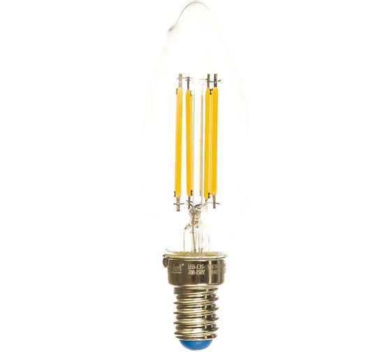 Изображение товара Диммируемая светодиодная лампа Uniel Форма свеча Серия Air LED-C35-9W/3000K/E14/CL/DIM GLA01TR UL-00005185