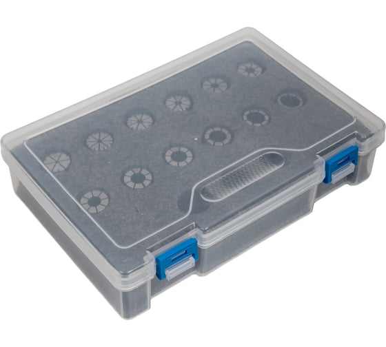 Изображение товара Набор цанг ER20 2-13 мм, 12 шт, пластиковый кейс JSD cb20005