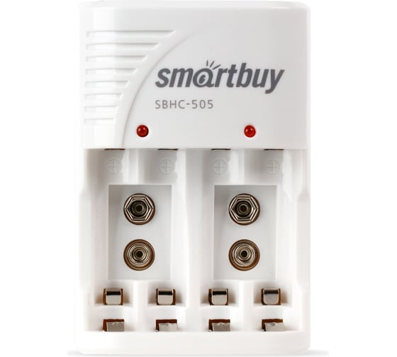 Изображение товара Зарядное устройство Smartbuy 505 для ni-mh/ni-cd аккумуляторов, автоматическое SBHC-505