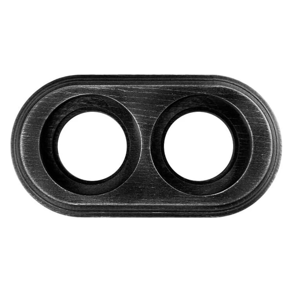 Изображение товара 2 постовая рамка Bironi угольно-черный, на бревно 220мм BFC22-620-119