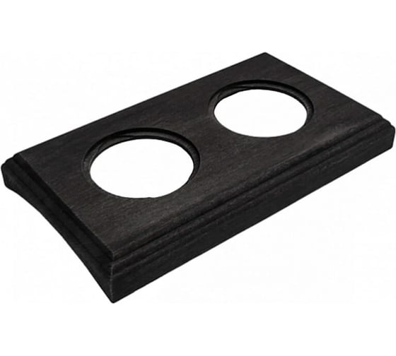 Изображение товара 2 постовая рамка Bironi угольно-черный, на бревно 240мм, скрытого монтажа BF4C24-620-119