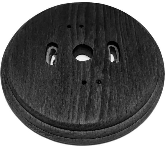 Изображение товара 1 постовая рамка Bironi накладной монтаж, дерево, цвет угольно-черный RF1-610-119