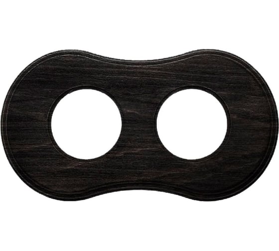 Изображение товара 2-х постовая рамка Bironi угольно-черный, скрытый монтаж BF8-620-119