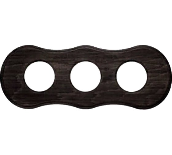 Изображение товара 3-х постовая рамка Bironi угольно-черный, скрытый монтаж BF8 BF8-630-119