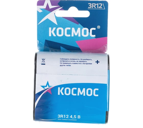 Изображение товара Элемент питания КОСМОС 3R12 1BL 1102819