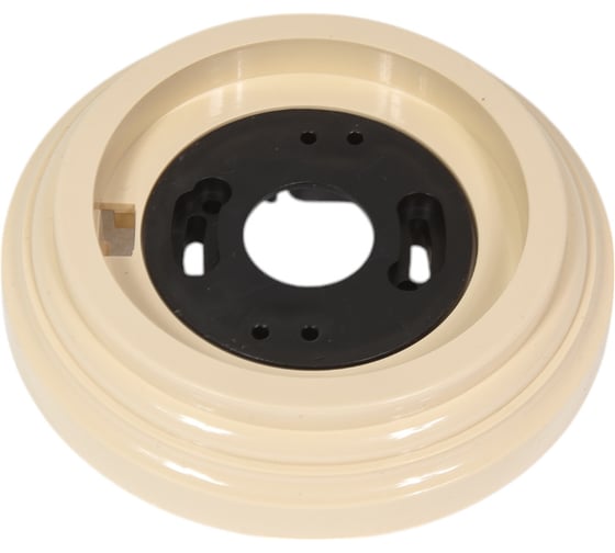 Изображение товара 1-постовая рамка Bironi Лизетта пластик, цвет песочное золото BF1-610-24