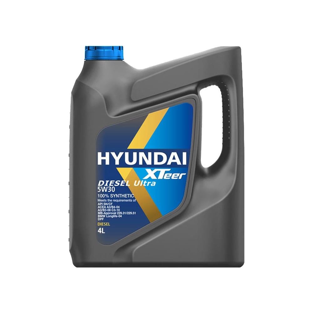 Синтетическое моторное масло HYUNDAI XTeer 5W30 1041222 XTeer Diesel Ultra 5W30 - фото 1