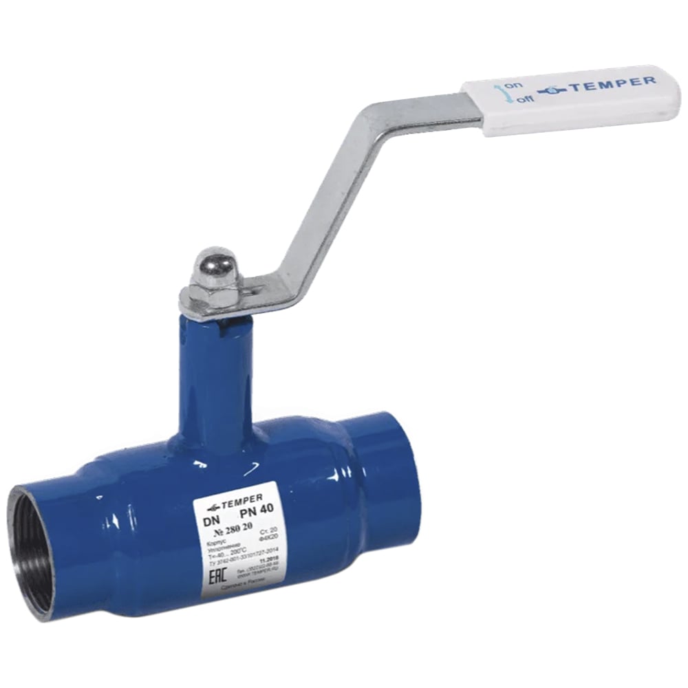 Шаровой кран TEMPER