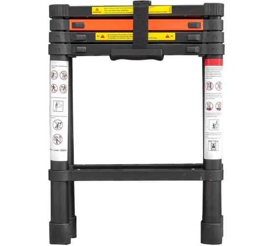 Изображение товара Телескопическая алюминиевая бытовая стремянка ROCKFORCE 1.4 м RF-UP140-2(56436)