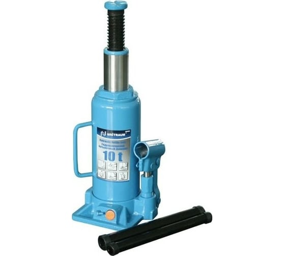 Изображение товара Бутылочный домкрат UNITRAUM Н=230+150+80 мм UN91004