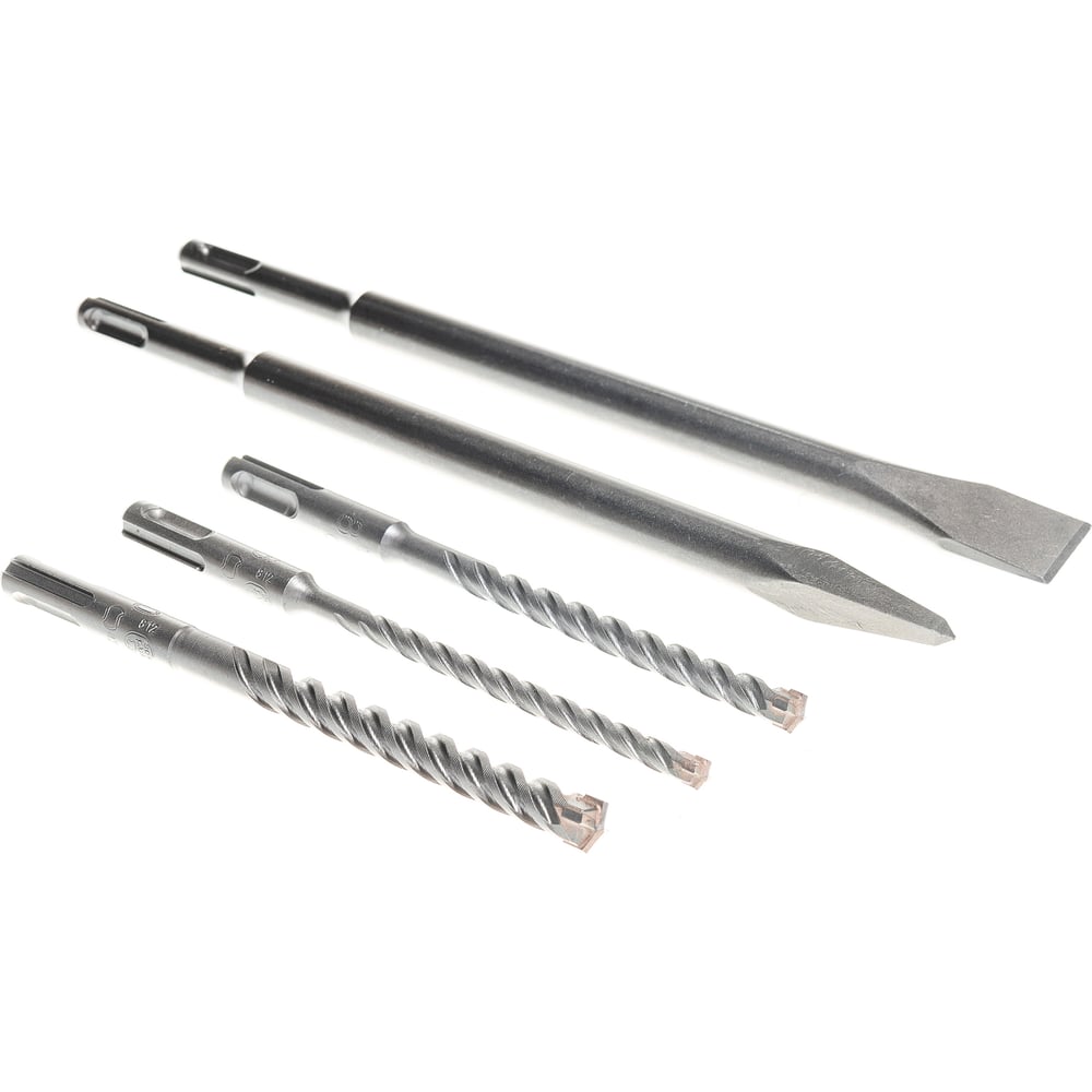 Набор буров Plus-5X + зубила SDS Plus Standard Bosch 2607017515