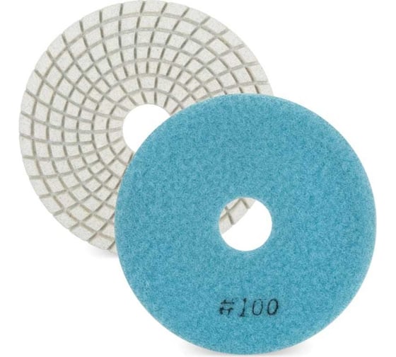 Изображение товара Алмазный гибкий диск на липучке (черепашка) без воды, 100 мм TORGWIN T573557