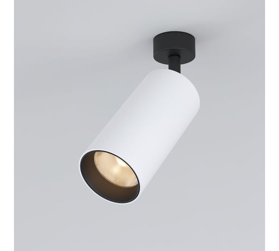 Изображение товара Накладной светодиодный светильник Elektrostandard diffe 85266/01 15w 4200k белый/чёрный a058252