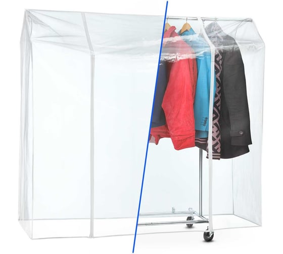 Изображение товара Чехол на вешалку напольную для одежды Tatkraft Protector l120 x h160 x w60 см 12493