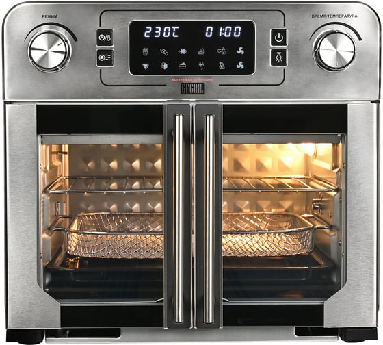 Изображение товара Многофункциональная мини-печь с функцией аэрогриля GFGRIL GFAO-750