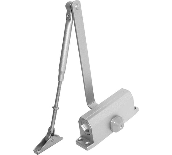 Изображение товара Дверной доводчик Ajax DCTR15-60 (TDR-60) 15-60 кг AL алюминий 47555