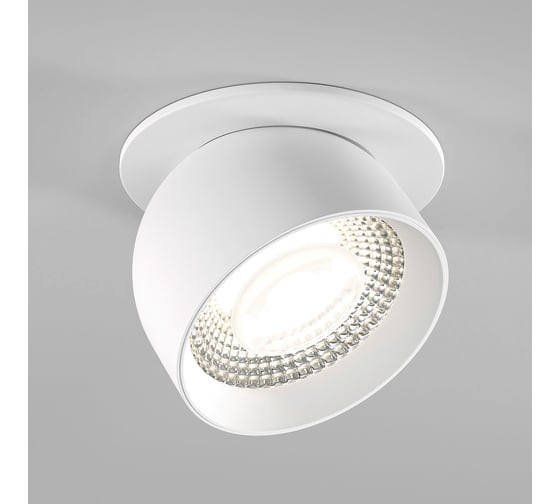 Изображение товара Встраиваемый светодиодный светильник Elektrostandard uno белый 25092/led a065453