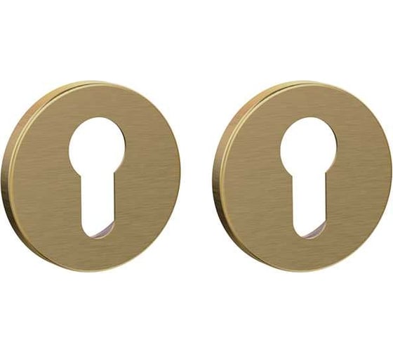 Изображение товара Накладка под цилиндр PUNTO ET.R.ARC.R52 SSG-39 сатинированное золото 47223