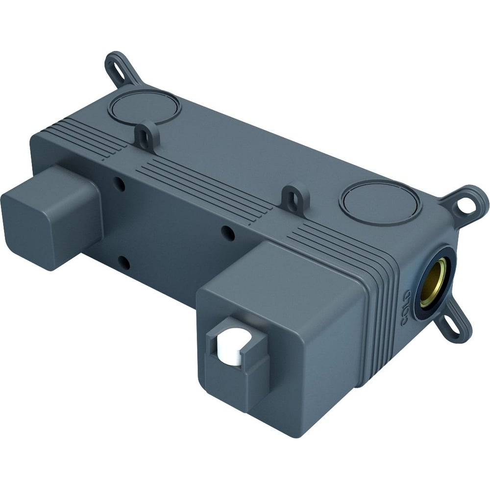 Блок скрытого монтажа для подключения смесителя встраиваемого Wellsee Useful Extras 181901000