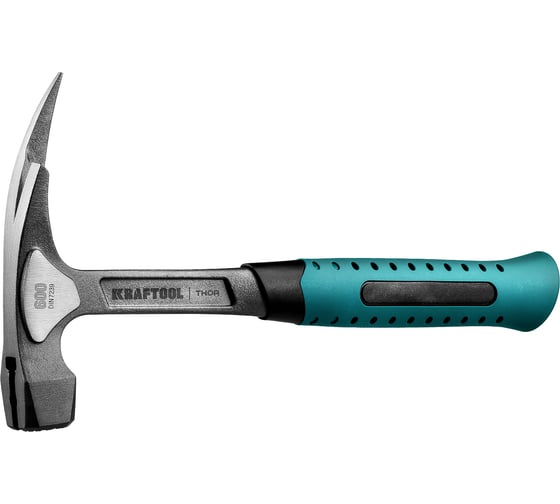 Изображение товара Молоток кровельщика KRAFTOOL THOR, 600 г цельнокованый, с магнитом, 20181