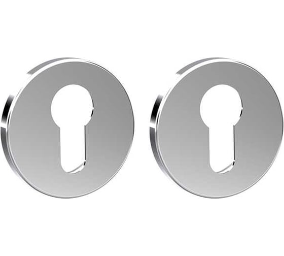 Изображение товара Накладка под цилиндр PUNTO ET.R.ARC.R52 CP-8 хром 47217