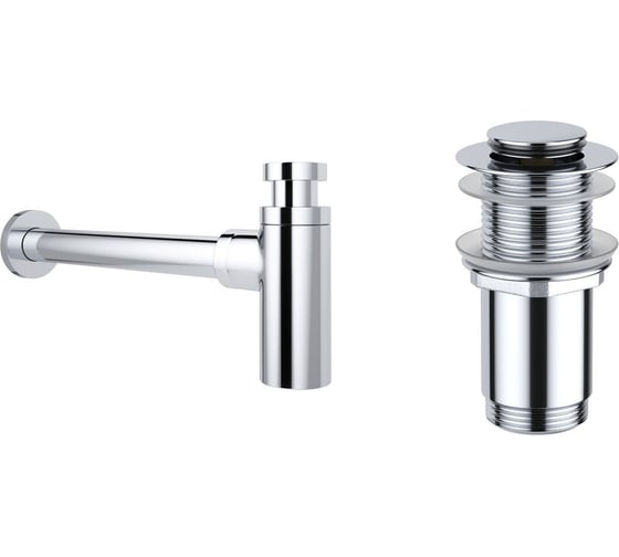 Изображение товара Сифон для раковины с донным клапаном Wellsee Drainage System 182104002