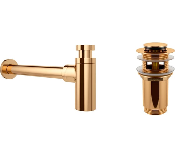 Изображение товара Сифон для раковины, набор 2 в 1 Wellsee Drainage System 182106001