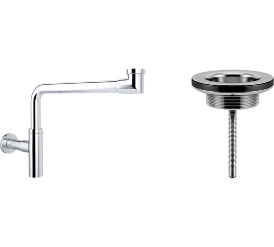 Изображение товара Сифон для раковины, набор 2 в 1 Wellsee Drainage System 182124005