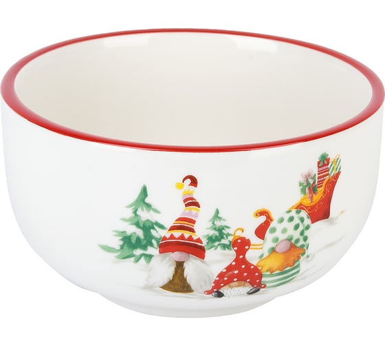 Изображение товара Салатник Dolomite Рождественские гномы 500 мл N2521184