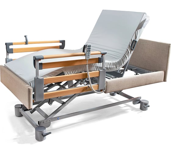 Изображение товара Медицинская кровать BURMEIER функциональная с принадлежностями, в варианте исполнения: LIBRA