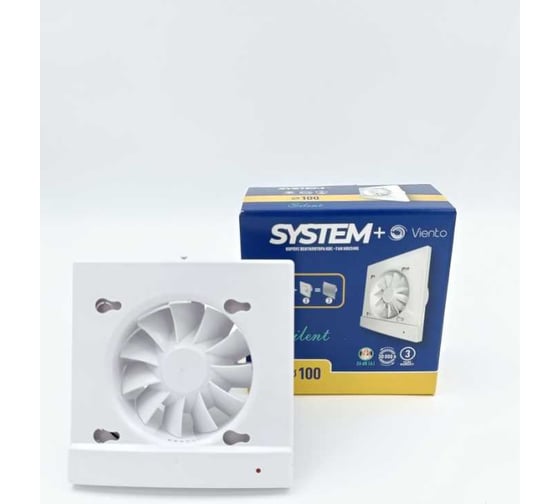 Изображение товара Корпус вентилятора ВИЕНТО SYSTEM+ O100, тяговый выключатель , шарикоподшипник КВС 100СВ