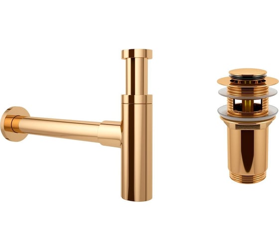 Изображение товара Сифон для раковины с донным клапаном Wellsee Drainage System 182121001