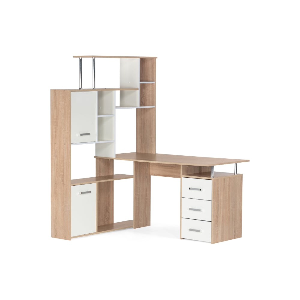 Изображение товара Стол компьютерный Woodville кс15 левый дуб сонома 1427мм