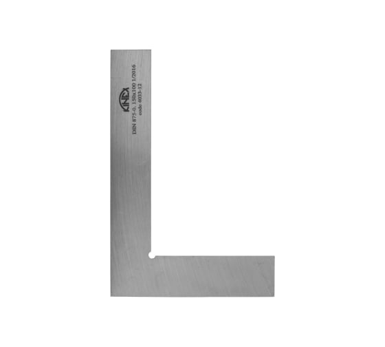 Изображение товара Угольник Kinex (K-MET) поверочный 100х70 мм, Класс 1, Тип УП, DIN875 4033-12-010